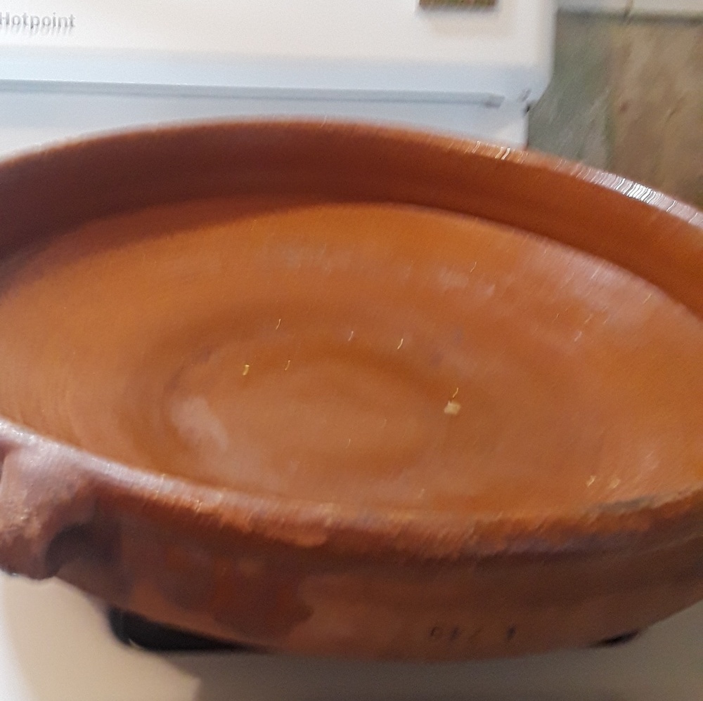Casarole for making paella.